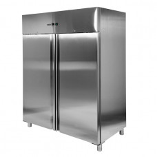 Dulap frigorific din inox cu două uși, temp. +2...+8 C, capacitatea 1200 L, 1340x810x2010 mm